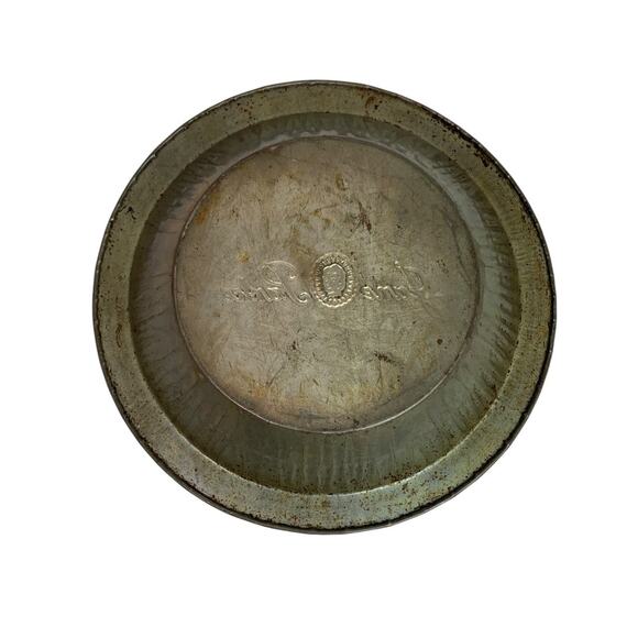 Vintage Jane Parker 8” Pie Plate Pan Tin Great Decorator Piece - Picture 4 of 6